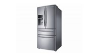 Samsung RF28 French refrigerator freezer capacity 28 feet
