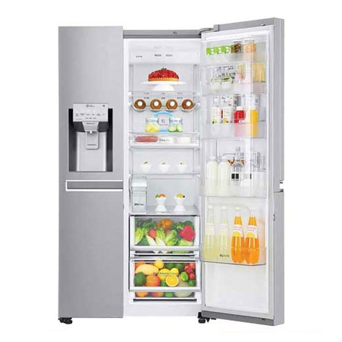 30 feet LG Door in Door side refrigerator, white, model X267 2022یخچال