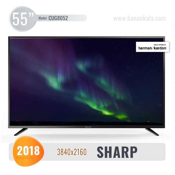 Sharp 55-inch 4K TV model CUG8052