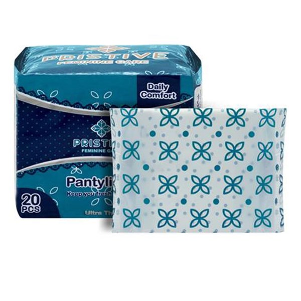 Prestio medium size daily sanitary pads 20 pcs