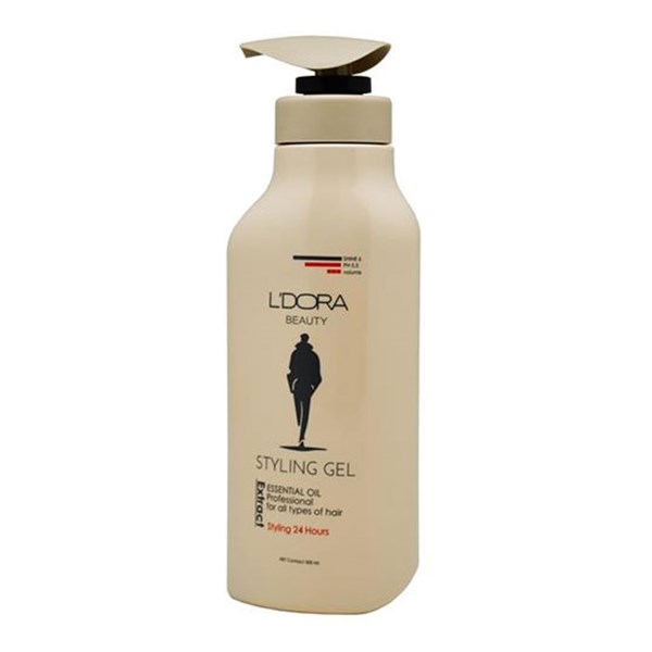 Ledura men's strong keratin hair conditioning gel 500 ml