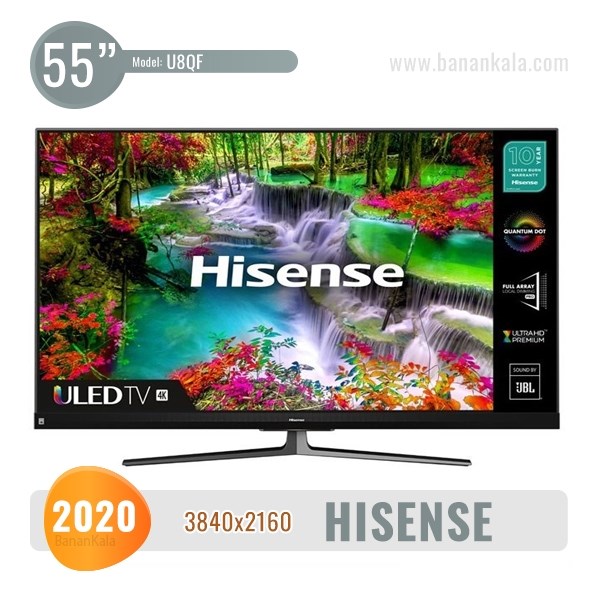 Hisense LED TV 4K model U8QF size 55 inches