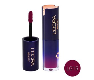 Ledora semi-matte liquid lipstick code LG15