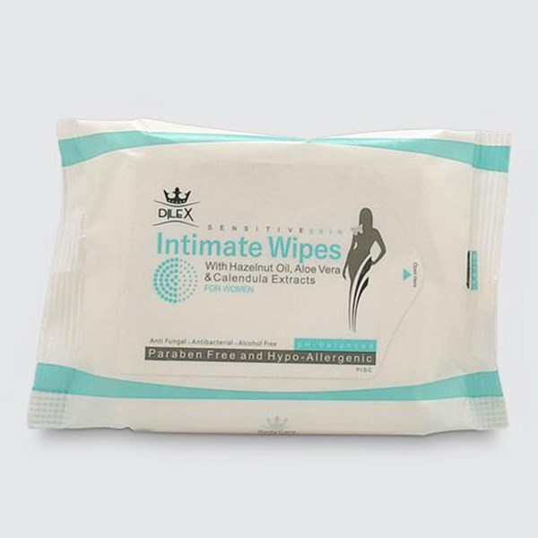 Dilex hand and face wipes 10 pieces
