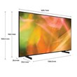 75-inch Samsung Smart 4K TV model 75AU8072