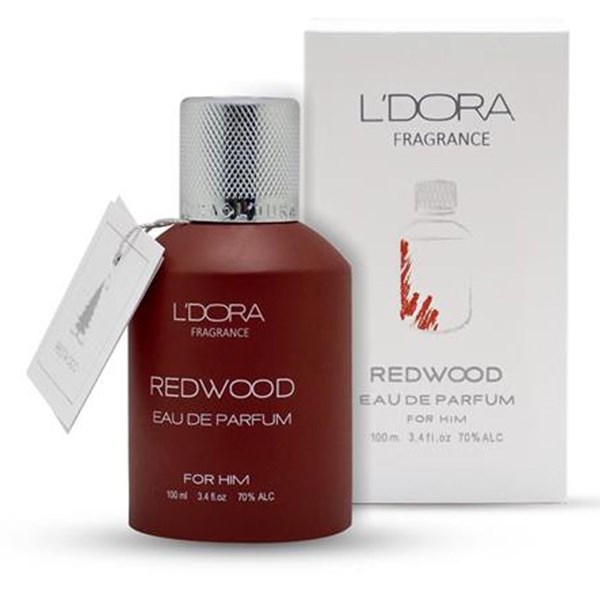 Men's eau de parfum model REDWOOD ledora fragrance 100 ml