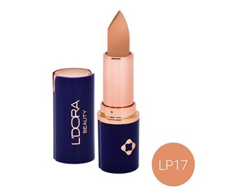 Semi-matte solid lipstick code LP17 Ledora