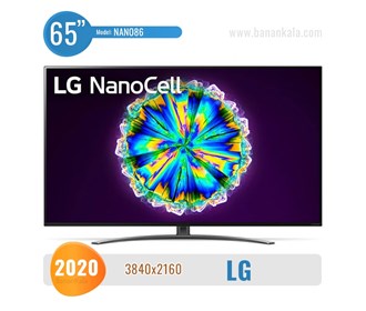 LG 65NANO86 TV, size 65 inches
