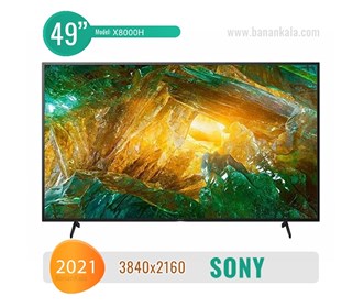Sony 49X8000H TV size 49 inches