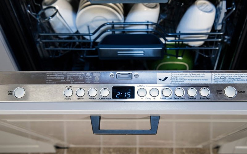 خراب شدن پنل کنترلی دستگاه ماشین ظرفشویی