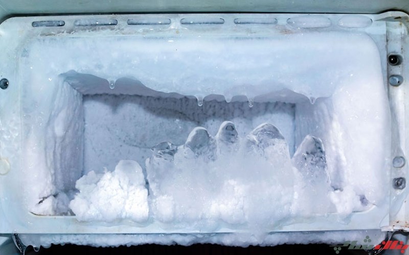 نحوه پاک کردن برفک یخچال