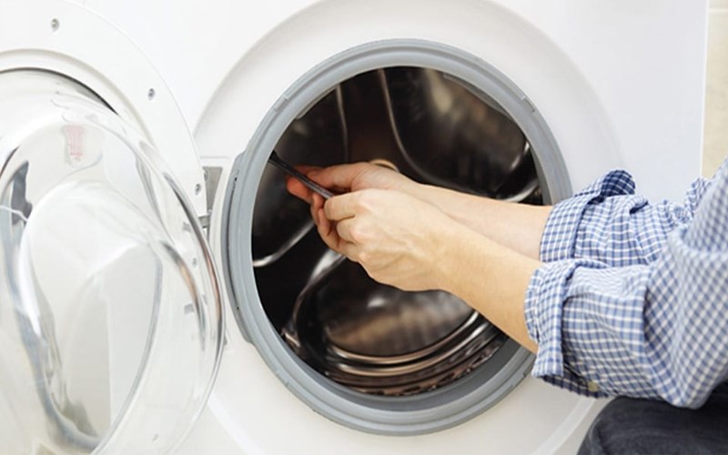نحوه تشخیص تاب برداشتن دیگ ماشین لباسشویی